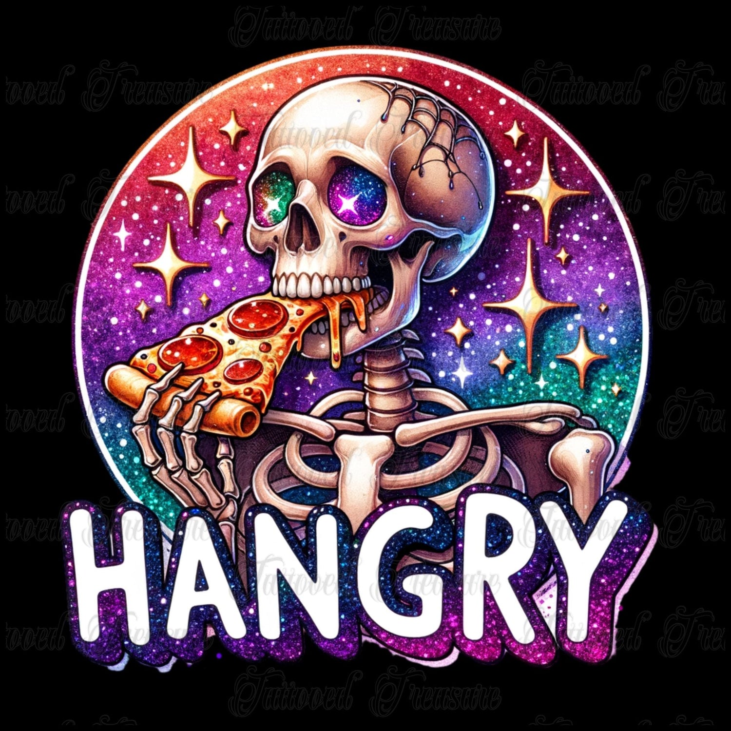 Hangry Skeleton Design