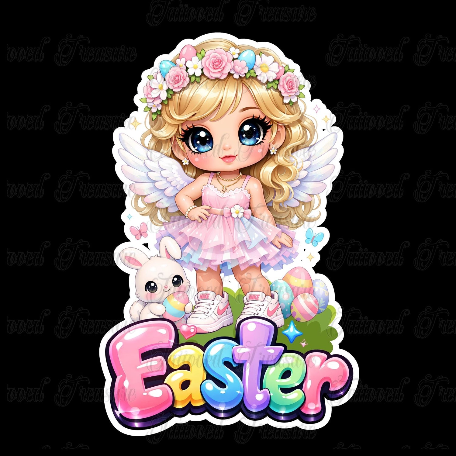 Easter Girl Design