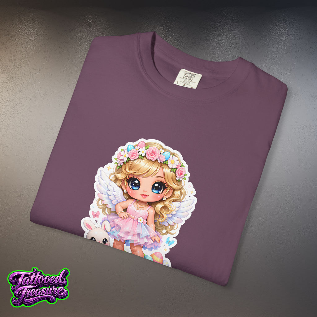 Easter Bunny Girl T-Shirt — Cute Pastel Easter Tee