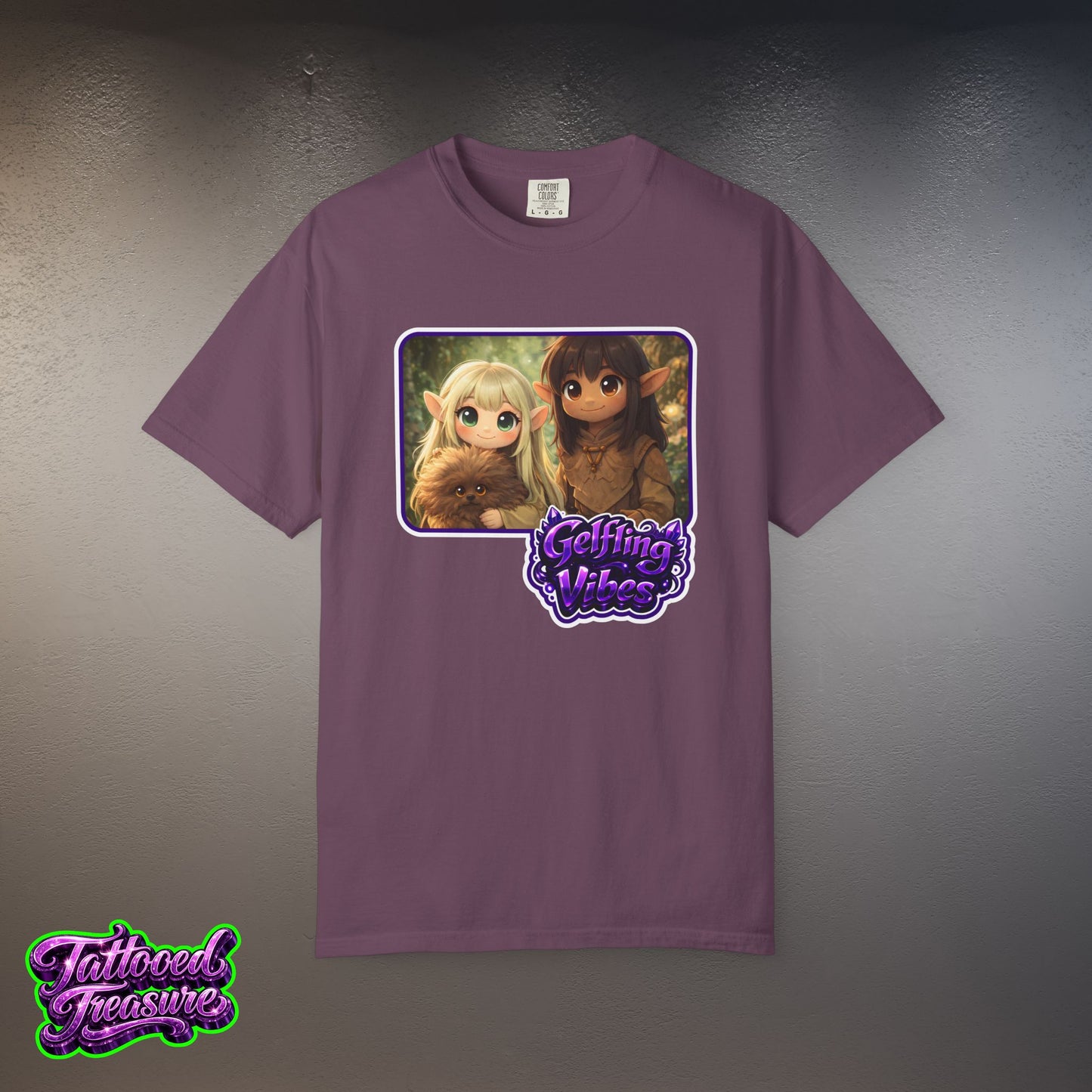 Cute Gelfling Vibes Graphic T-Shirt — Dark Crystal Design