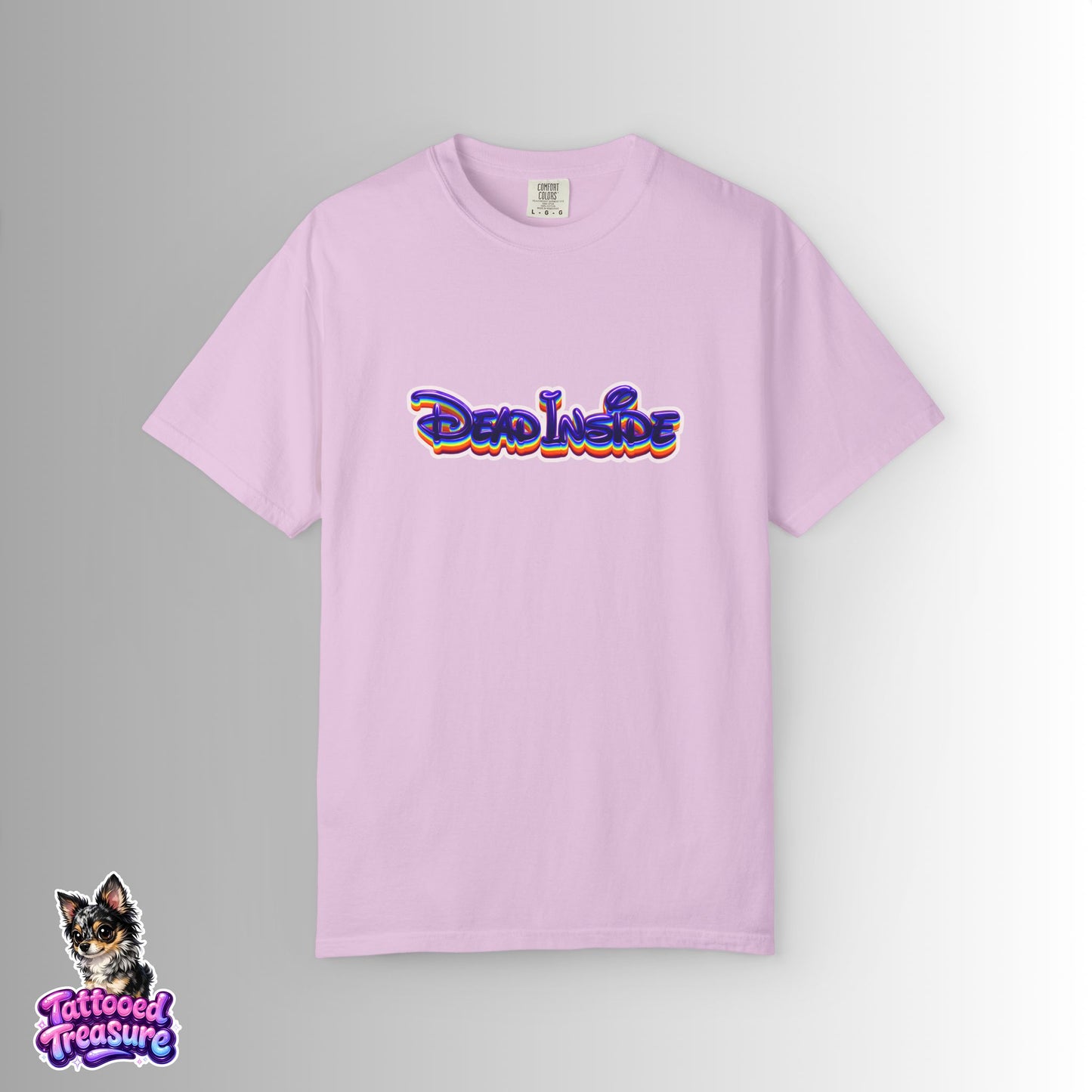 Dead Inside T‑Shirt — Retro Graffiti Graphic Tee