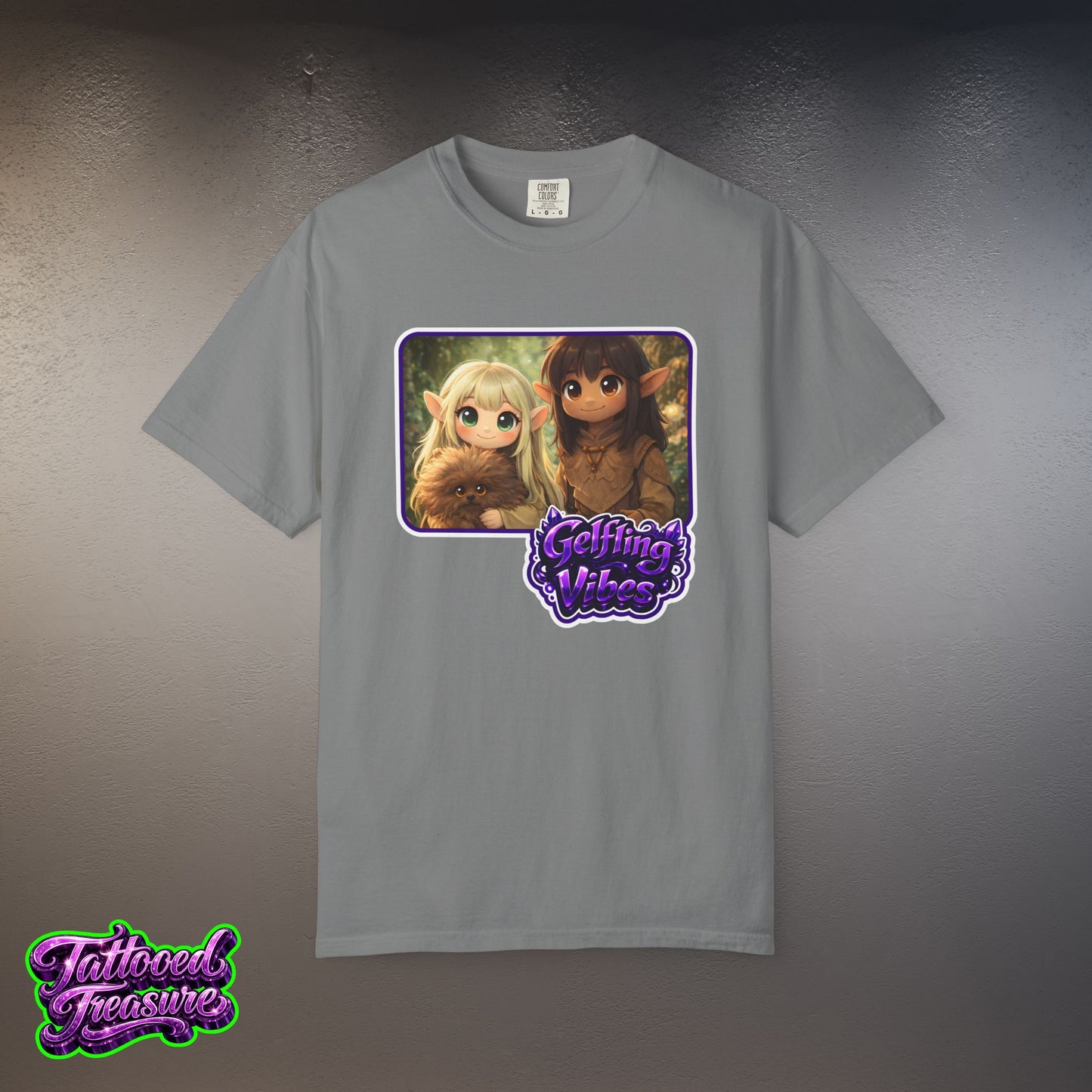 Cute Gelfling Vibes Graphic T-Shirt — Dark Crystal Design