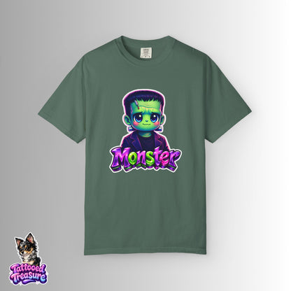 Cute Frankenstein 'Monster' Graphic T-Shirt