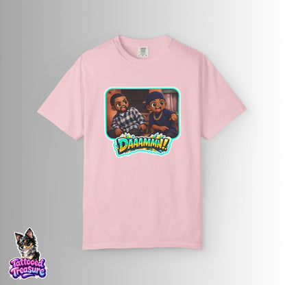 Daaamn! Graphic T-Shirt — Retro Cartoon Reaction Tee