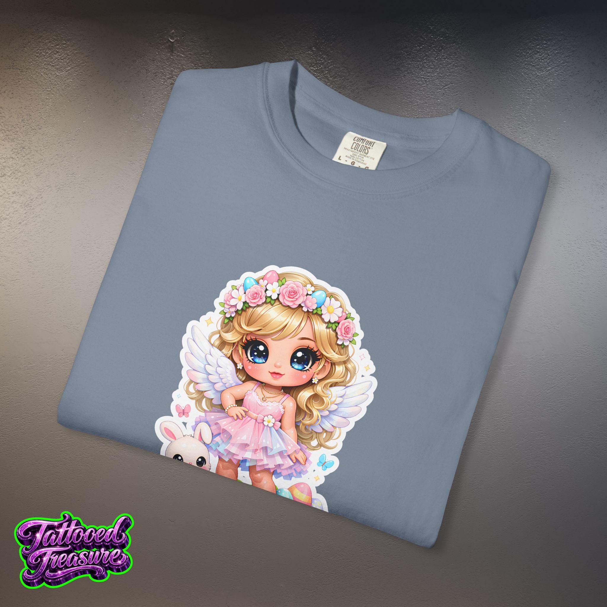 Easter Bunny Girl T-Shirt — Cute Pastel Easter Tee