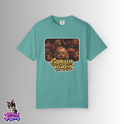 Goblin Vibes Graphic T-Shirt — Cute Creepy Monster Art Tee