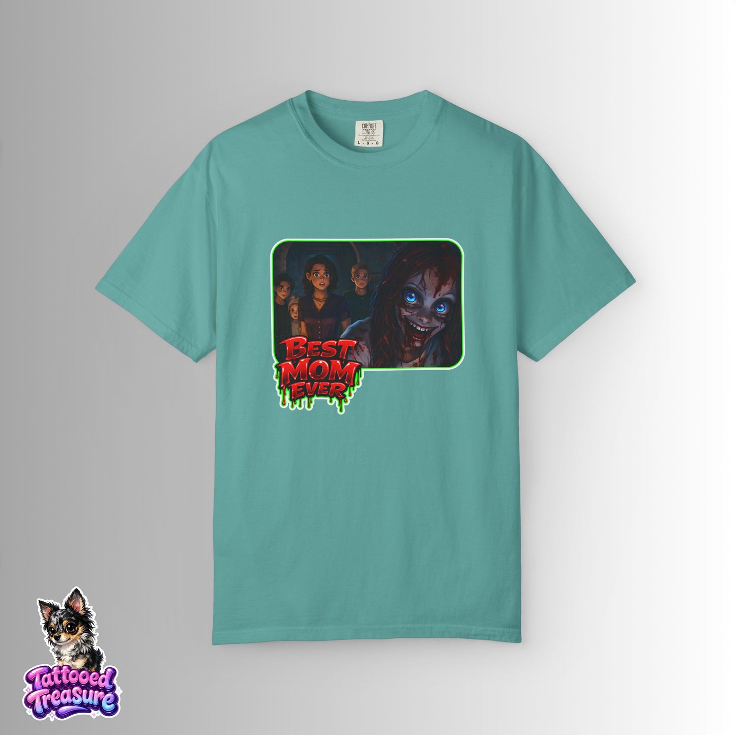 'Best Mom Ever' Horror Movie Graphic T-Shirt