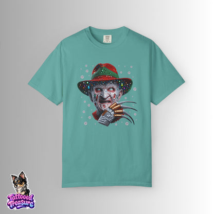 Horror Icon T-Shirt — Freddy Krueger Inspired Nightmare Design