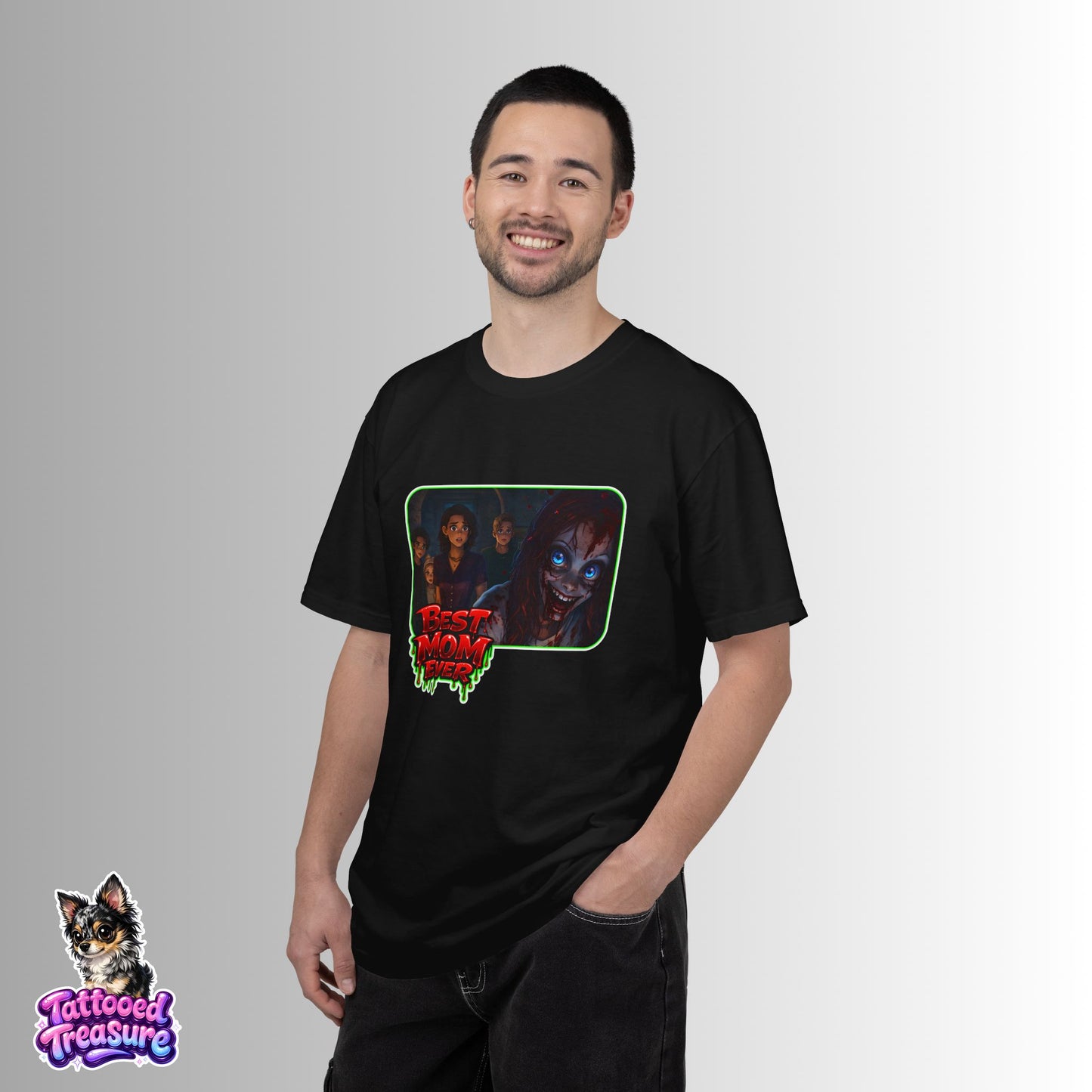 'Best Mom Ever' Horror Movie Graphic T-Shirt