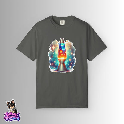 Lava Lamp Night Tee — Retro Psychedelic Glow T-Shirt