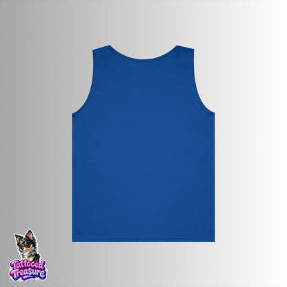 Rainbow Rattlesnake Tank — “Don't Tread On Me” Graphic Tank Top