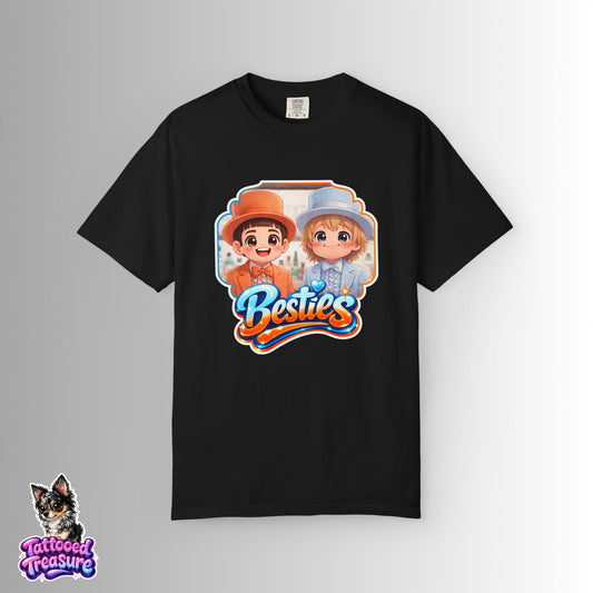 Besties Cartoon T-Shirt — Cute Dumb&Dumber  Graphic Tee