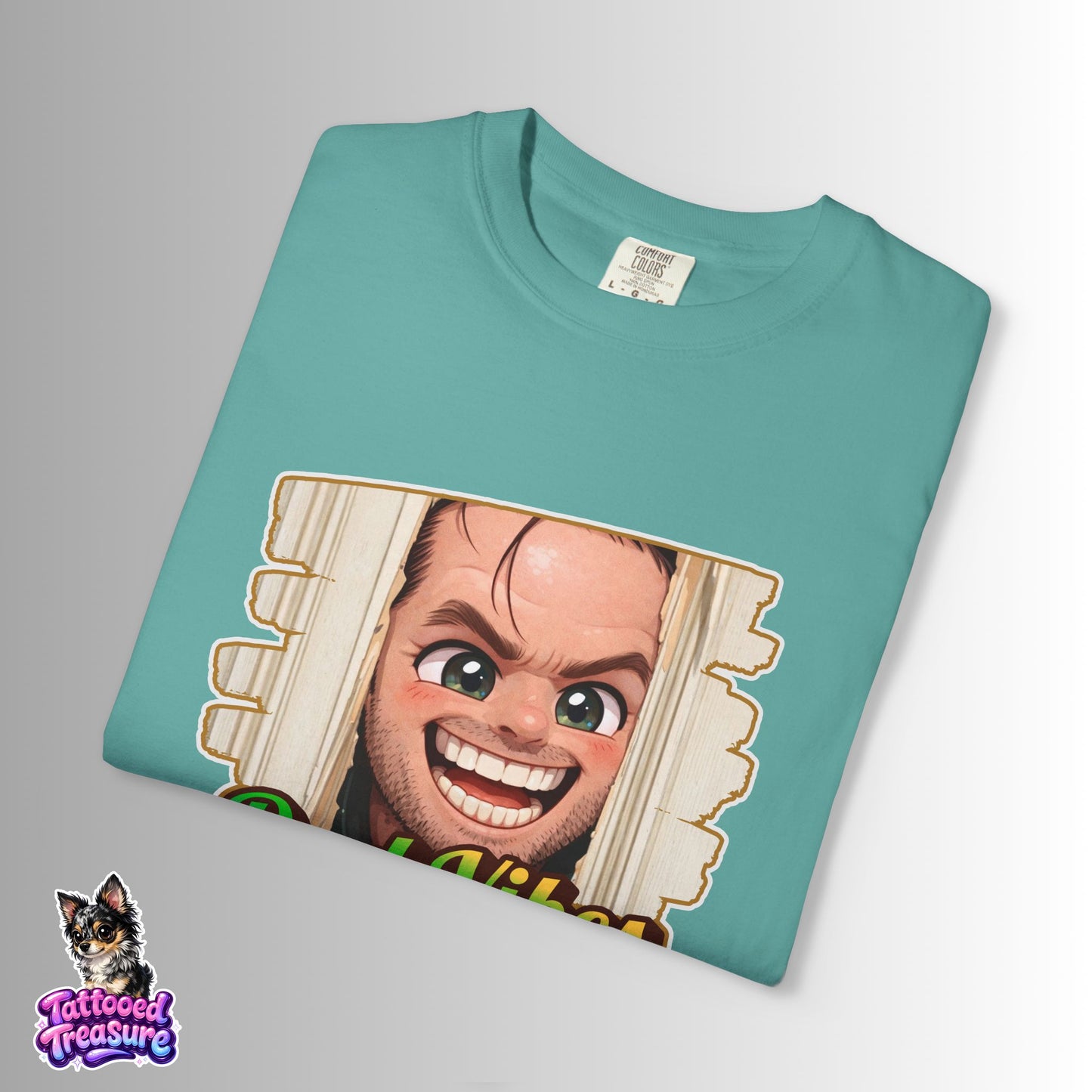 Dad Vibes T-Shirt — Funny Peeking Face Father’s Day Tee