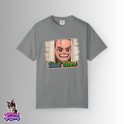 Dad Vibes T-Shirt — Funny Peeking Face Father’s Day Tee