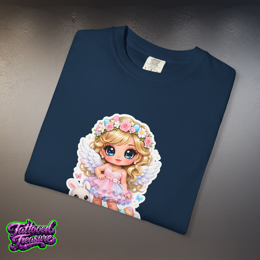 Easter Bunny Girl T-Shirt — Cute Pastel Easter Tee