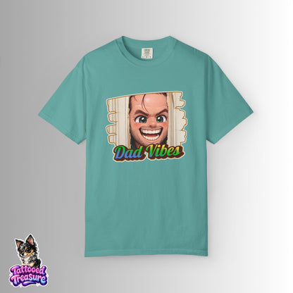 Dad Vibes T-Shirt — Funny Peeking Face Father’s Day Tee