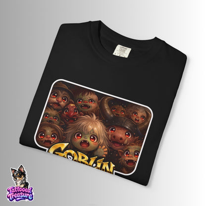 Goblin Vibes Graphic T-Shirt — Cute Creepy Monster Art Tee