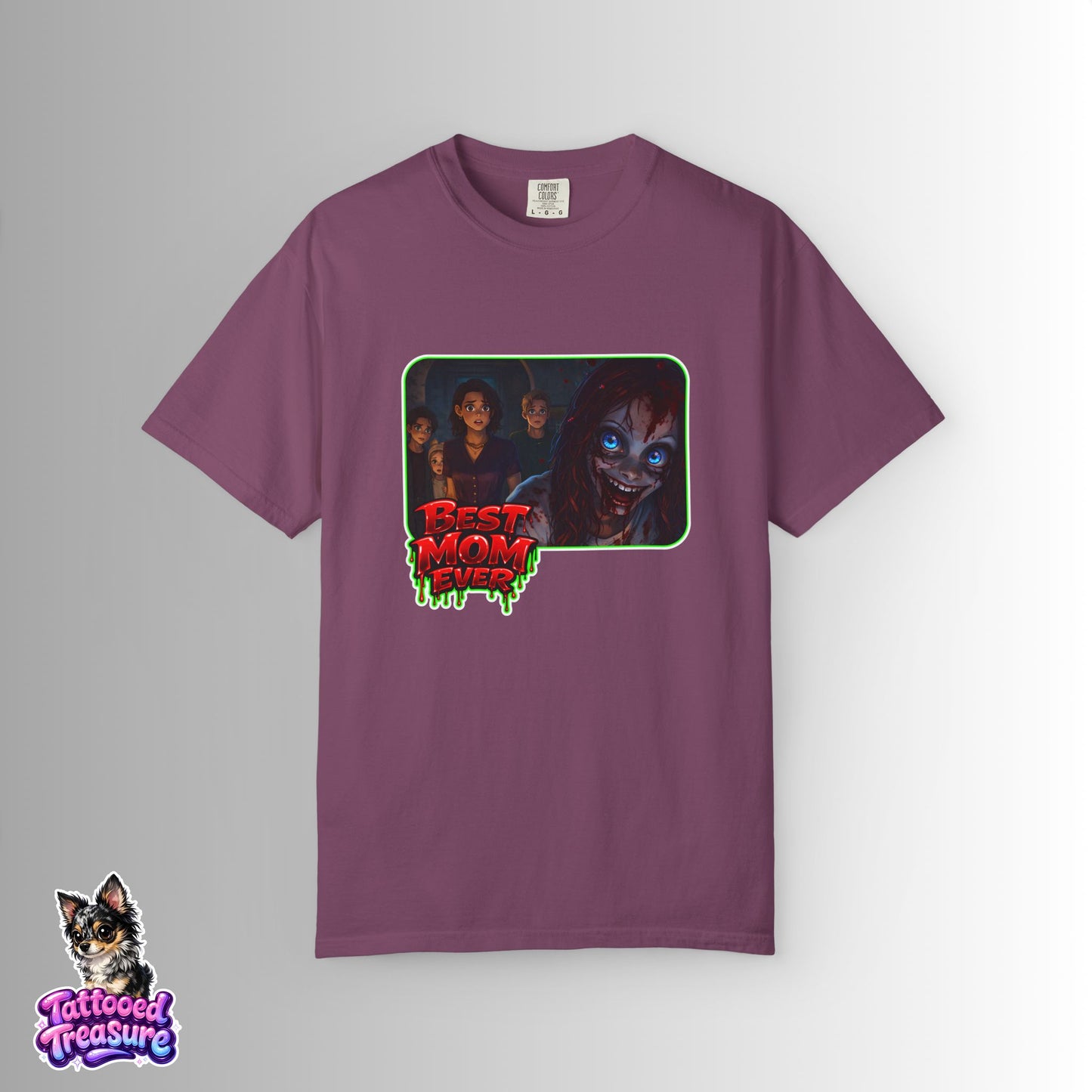 'Best Mom Ever' Horror Movie Graphic T-Shirt