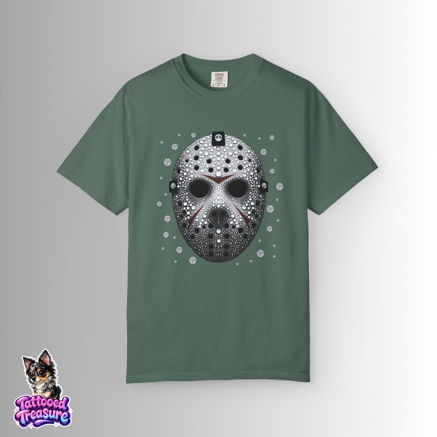 Friday the 13th Bling Mask Skull T-Shirt