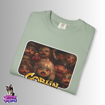 Goblin Vibes Graphic T-Shirt — Cute Creepy Monster Art Tee