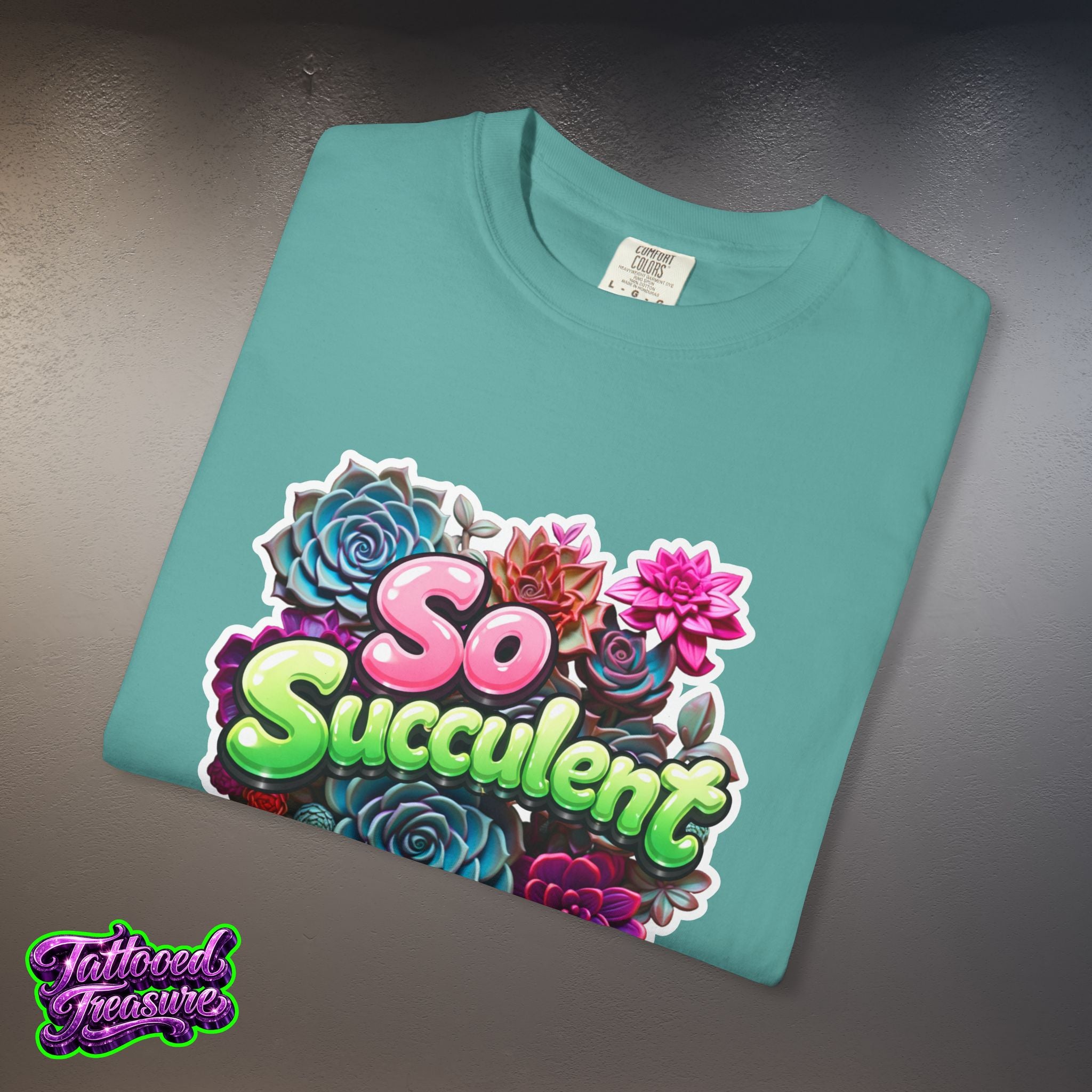 So Succulent T-Shirt — Succulent Plant Graphic Tee