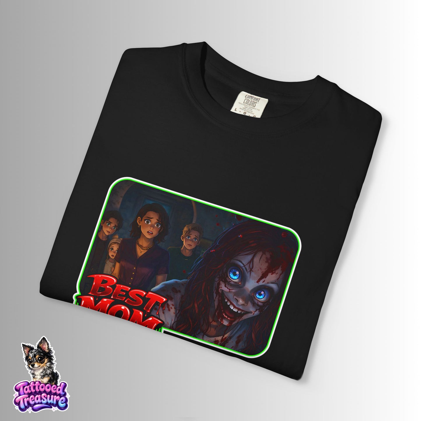 'Best Mom Ever' Horror Movie Graphic T-Shirt