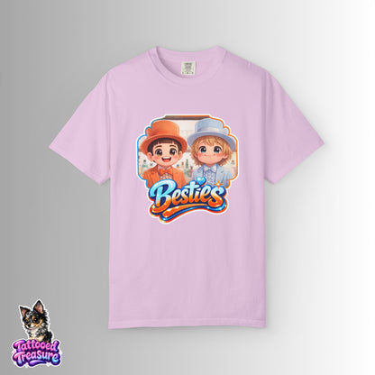 Besties Cartoon T-Shirt — Cute Dumb&Dumber  Graphic Tee