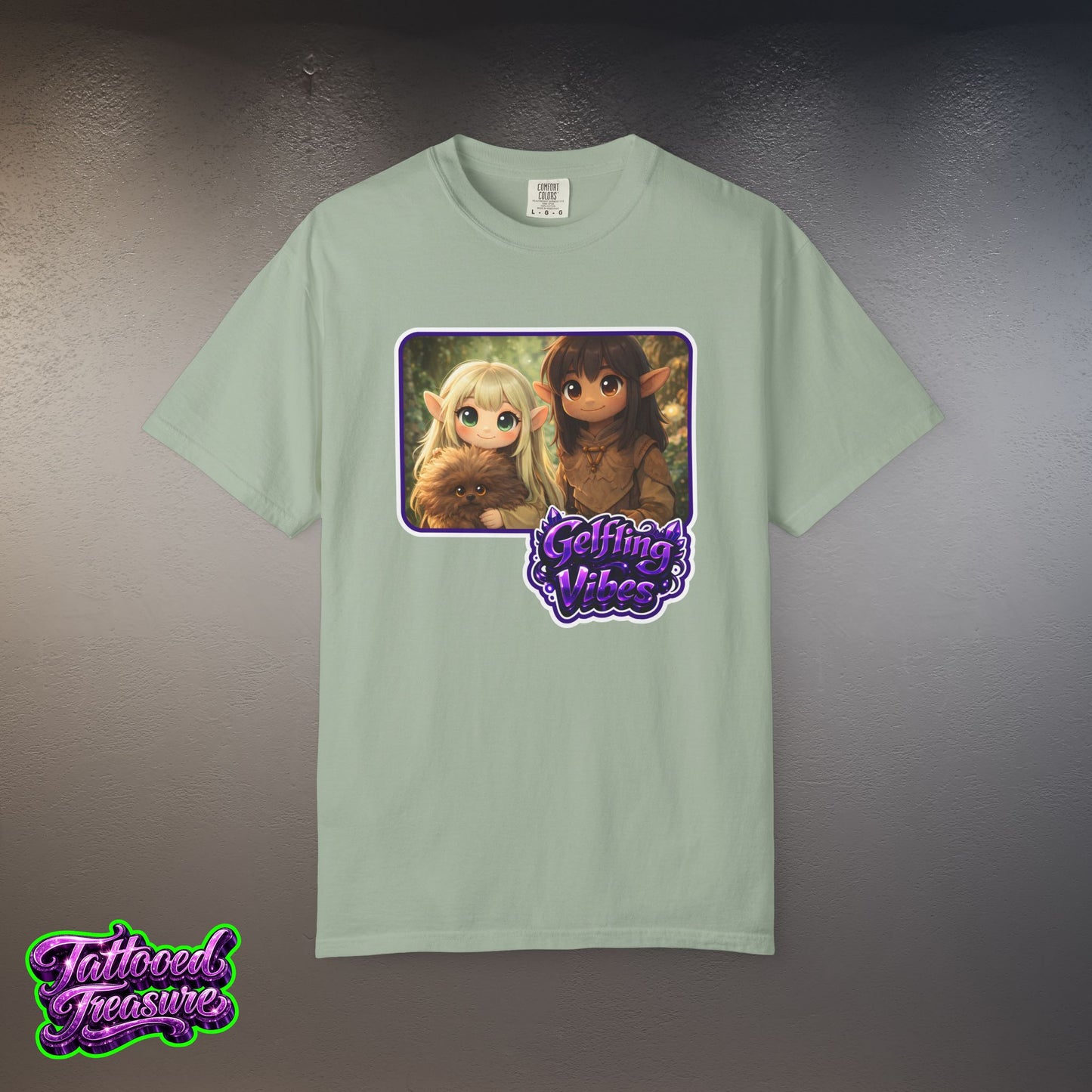 Cute Gelfling Vibes Graphic T-Shirt — Dark Crystal Design