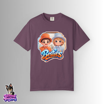 Besties Cartoon T-Shirt — Cute Dumb&Dumber  Graphic Tee
