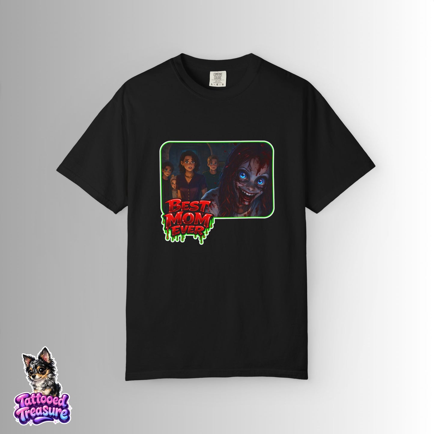 'Best Mom Ever' Horror Movie Graphic T-Shirt