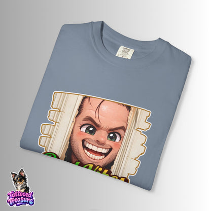 Dad Vibes T-Shirt — Funny Peeking Face Father’s Day Tee