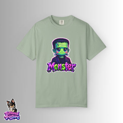 Cute Frankenstein 'Monster' Graphic T-Shirt