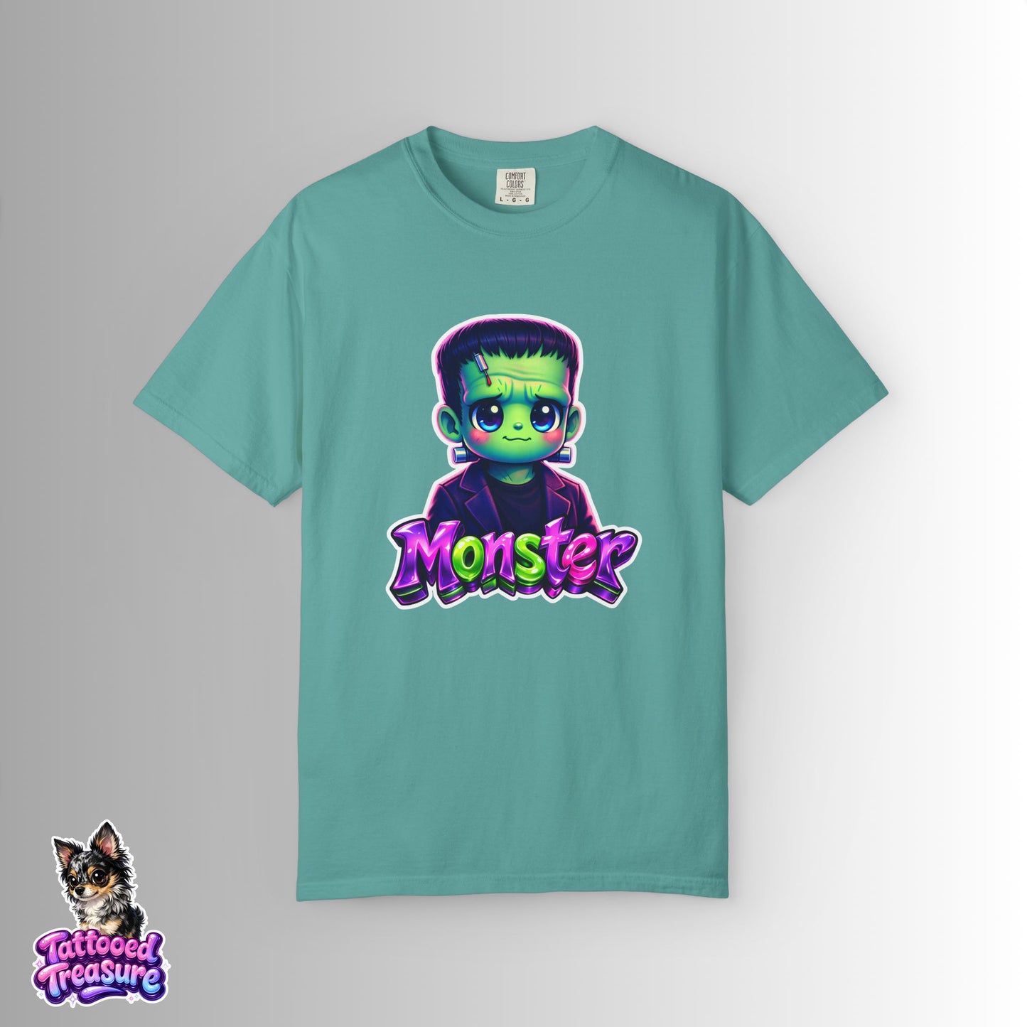 Cute Frankenstein 'Monster' Graphic T-Shirt