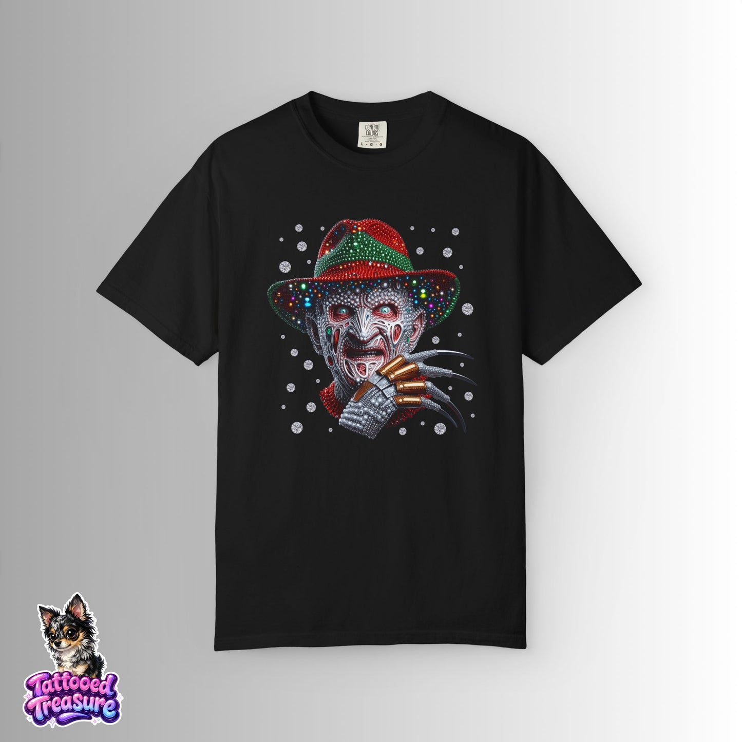 Horror Icon T-Shirt — Freddy Krueger Inspired Nightmare Design