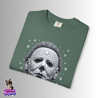 Horror Mask Tee — Michael Myers Halloween Graphic T-Shirt