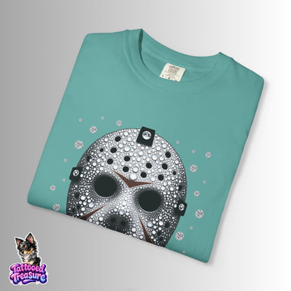Friday the 13th Bling Mask Skull T-Shirt