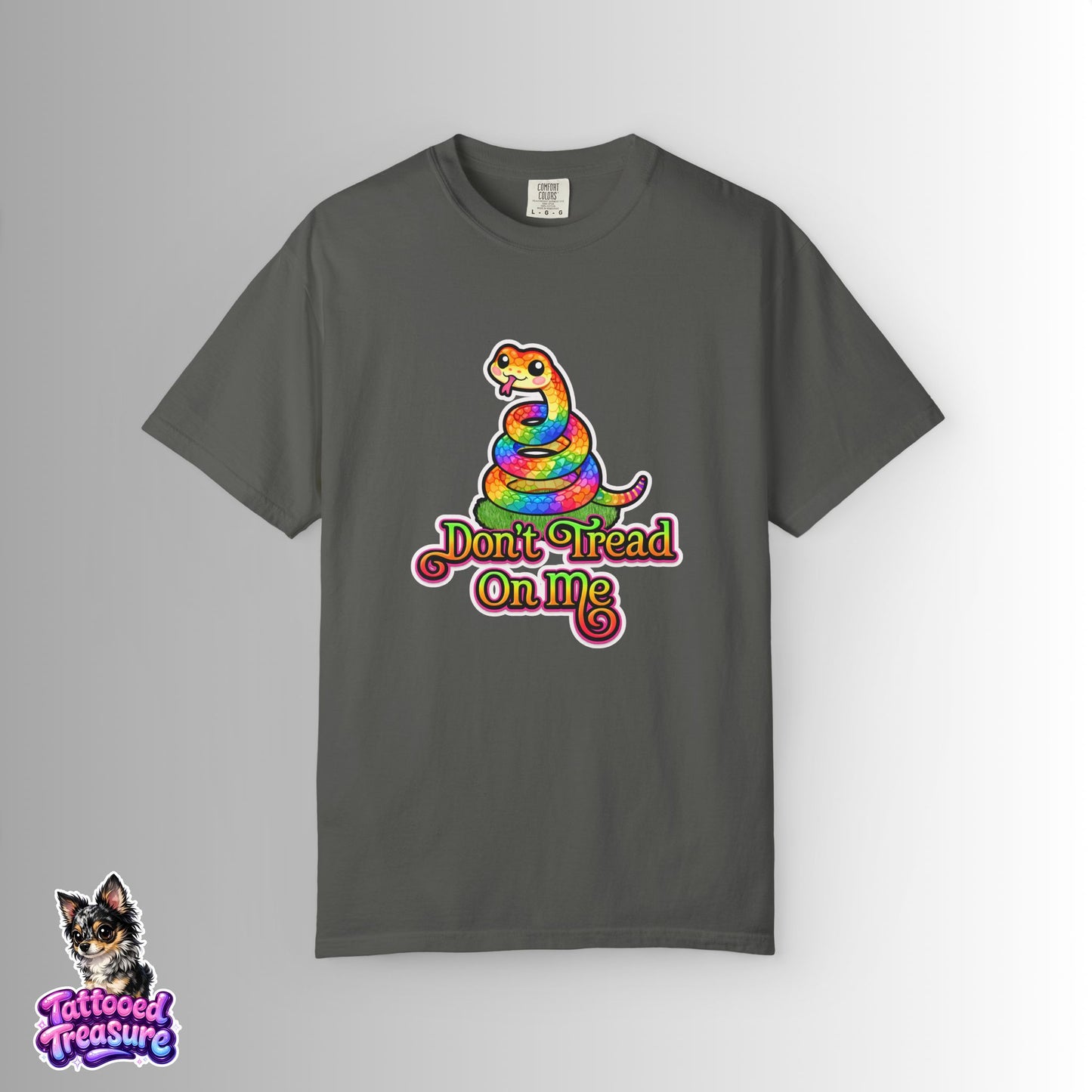 Don't Tread On Me Rainbow Snake T-Shirt