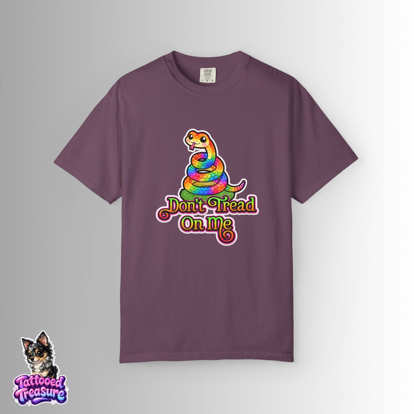 Don't Tread On Me Rainbow Snake T-Shirt