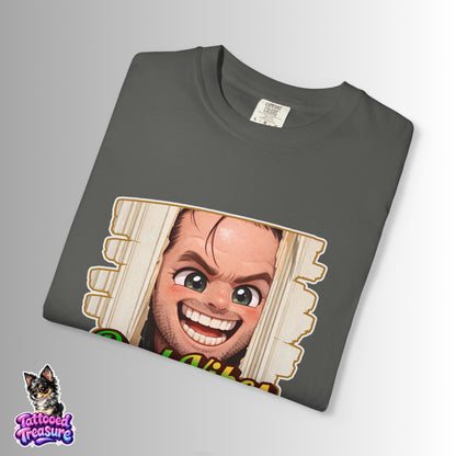 Dad Vibes T-Shirt — Funny Peeking Face Father’s Day Tee