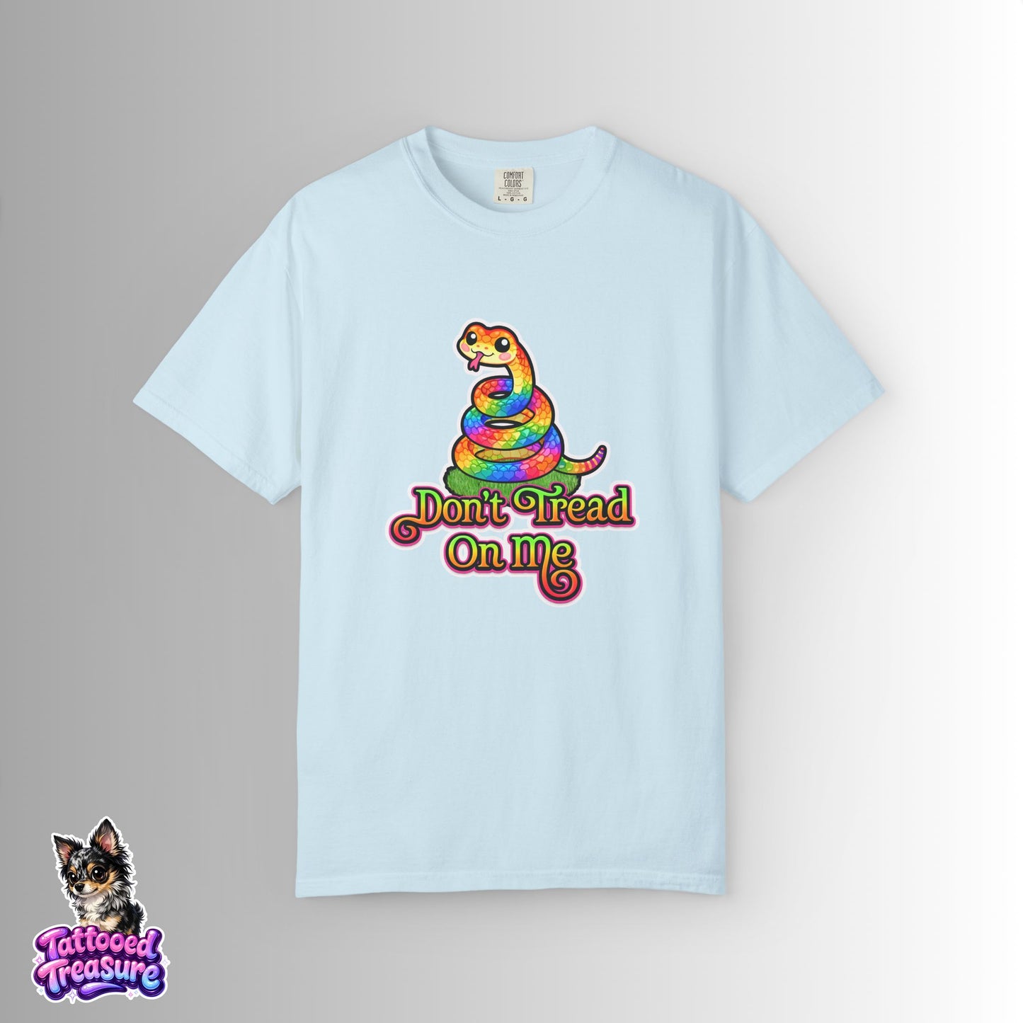 Don't Tread On Me Rainbow Snake T-Shirt