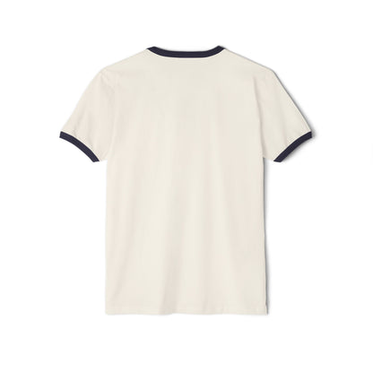 Monster Lover Ringer T-Shirt — Retro Frankenstein & Bride Pinup Tee
