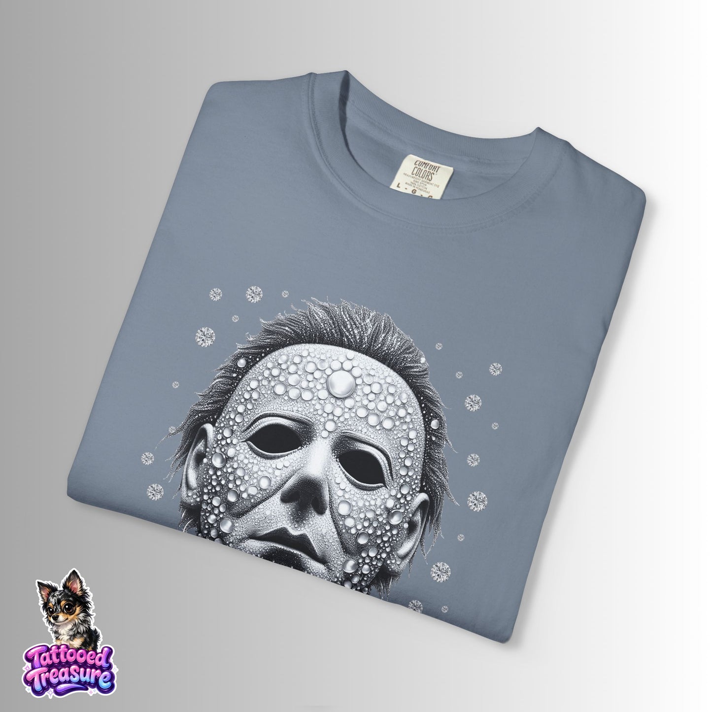 Horror Mask Tee — Michael Myers Halloween Graphic T-Shirt