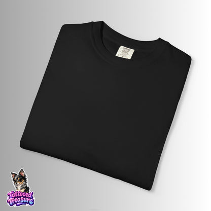 Cannabudz Nation T-Shirt Back— Skull & Cannabis Gaming Tee
