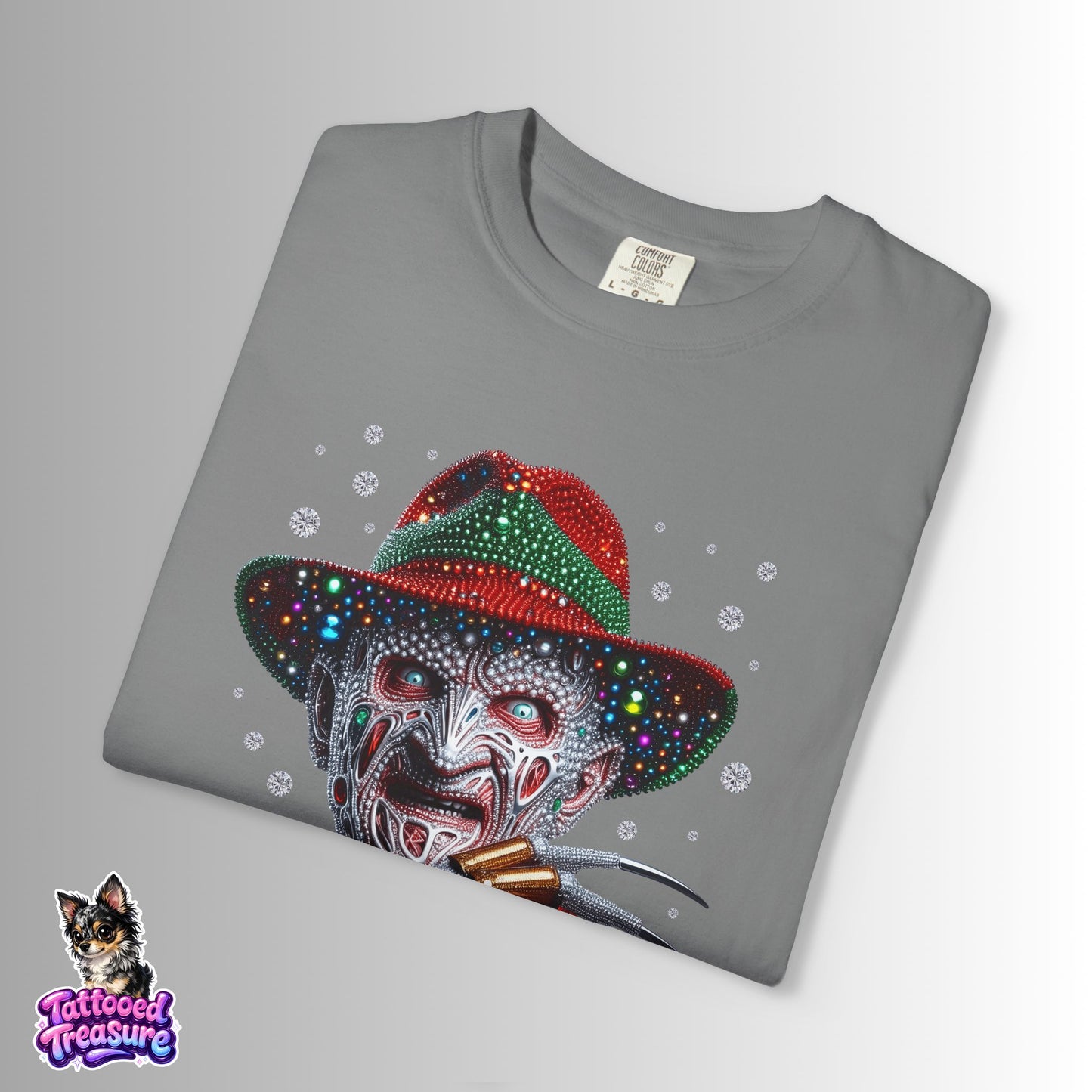 Horror Icon T-Shirt — Freddy Krueger Inspired Nightmare Design