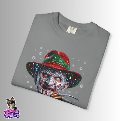 Horror Icon T-Shirt — Freddy Krueger Inspired Nightmare Design