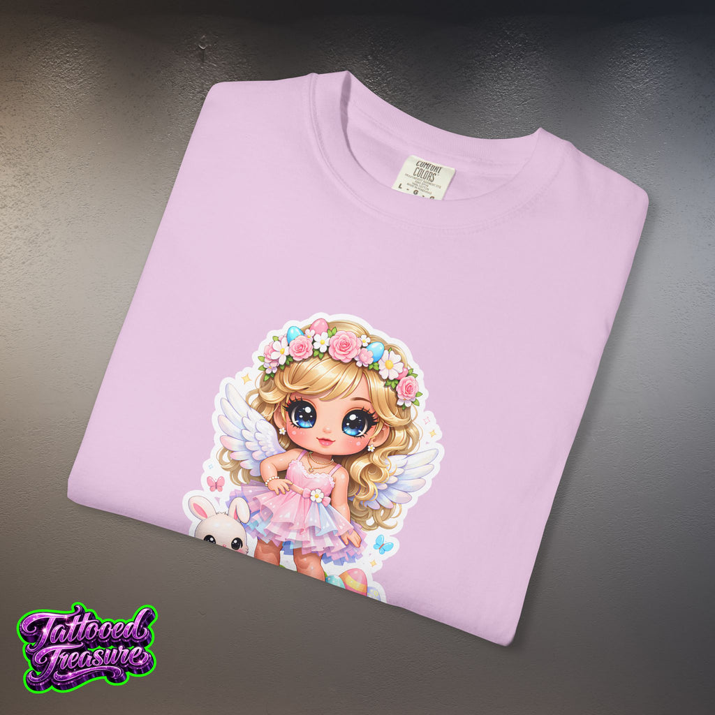 Easter Bunny Girl T-Shirt — Cute Pastel Easter Tee