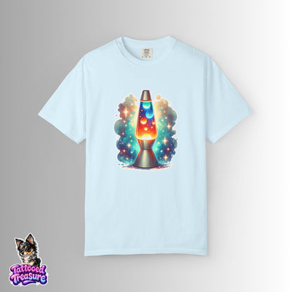Lava Lamp Night Tee — Retro Psychedelic Glow T-Shirt