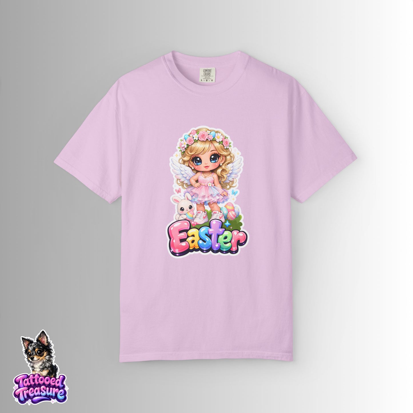 Easter Bunny Girl T-Shirt — Cute Pastel Easter Tee