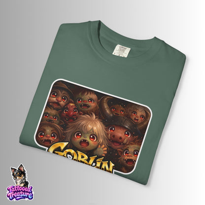 Goblin Vibes Graphic T-Shirt — Cute Creepy Monster Art Tee