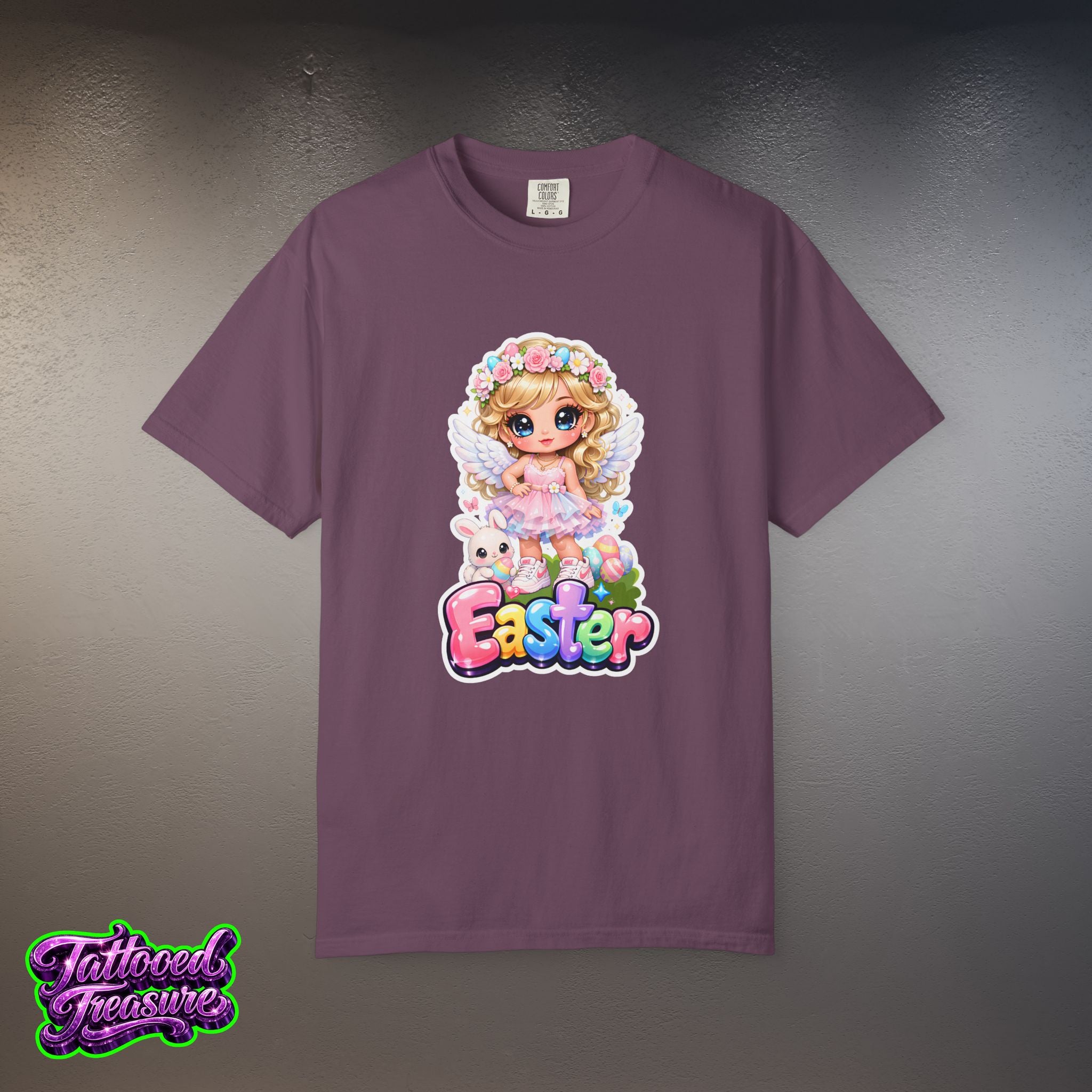 Easter Bunny Girl T-Shirt — Cute Pastel Easter Tee